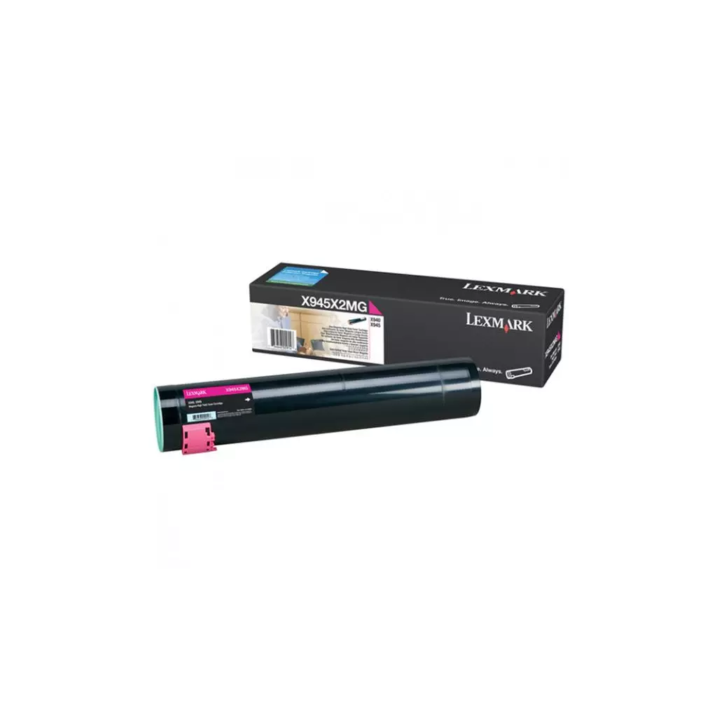 Obrázek produktu Lexmark originální toner X945X2M, magenta, 22000str.