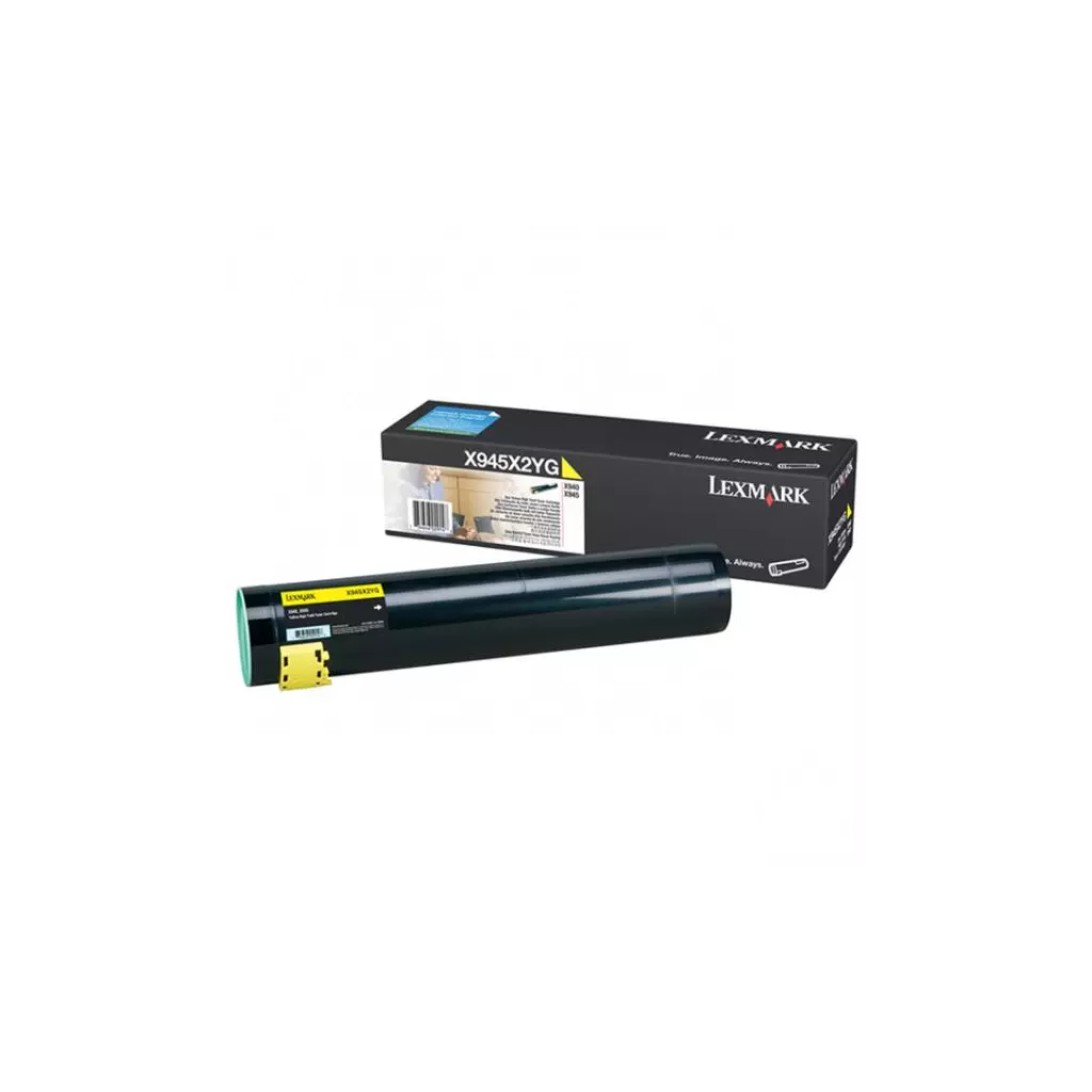 Obrázek produktu Lexmark originální toner X945X2Y, yellow, 22000str.