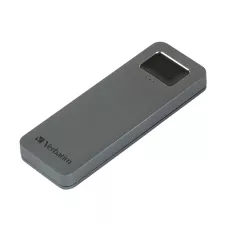 obrázek produktu SSD Verbatim 2.5\", externí USB 3.0 (3.2 Gen 1), 512GB, Executive Fingerprint Secure, 53656, šifrovaný(256-bit AES) s čtečkou otisk