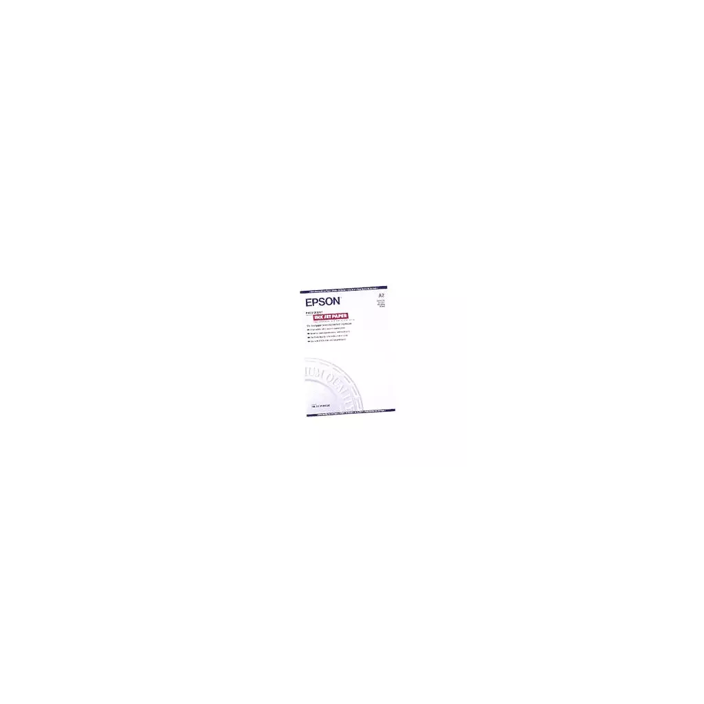 Obrázek produktu Epson Photo Quality InkJet Paper, C13S041079, foto papír, matný, bílý, A2, 104 g/m2, 720dpi, 30 ks, inkoustový