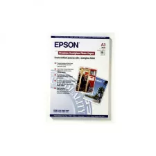 obrázek produktu Epson Premium Semigloss Photo Paper, C13S041334, foto papír, pololesklý, bílý, Stylus Photo 1290, 2100, A3, 251 g/m2, 20 ks, inkou