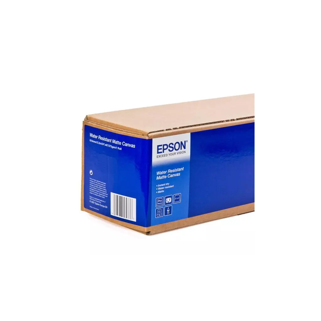 Obrázek produktu Epson 610/12.2/WaterResistant Matte Canvas Roll, matný, 24