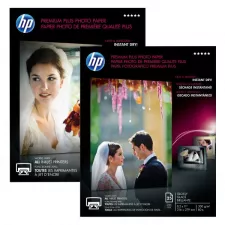 obrázek produktu HP Premium Plus Glossy Photo Paper, CR672A, foto papír, lesklý, bílý, A4, 300 g/m2, 20 ks, inkoustový