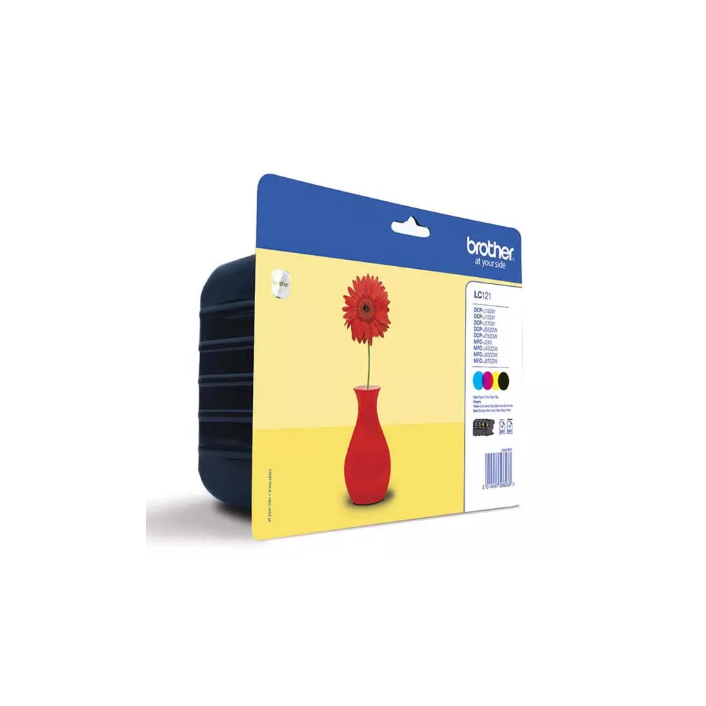 Obrázek produktu Brother originální ink LC-121VALBP, CMYK, 4x300str.