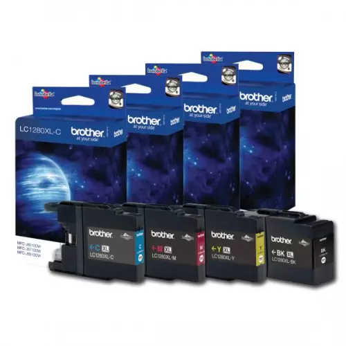 obrázek produktu Brother originální ink LC-1280XLVALBP, CMYK, 2400/3x1200str., high capacity