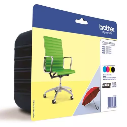 obrázek produktu Brother originální ink LC-229XLVALBP, CMYK, 2400str.