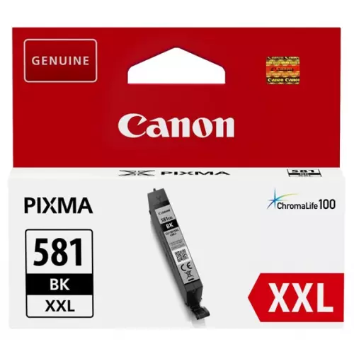obrázek produktu Canon originální ink CLI-581 XXL BK, 1998C001, black, 11.7ml, very high capacity, -