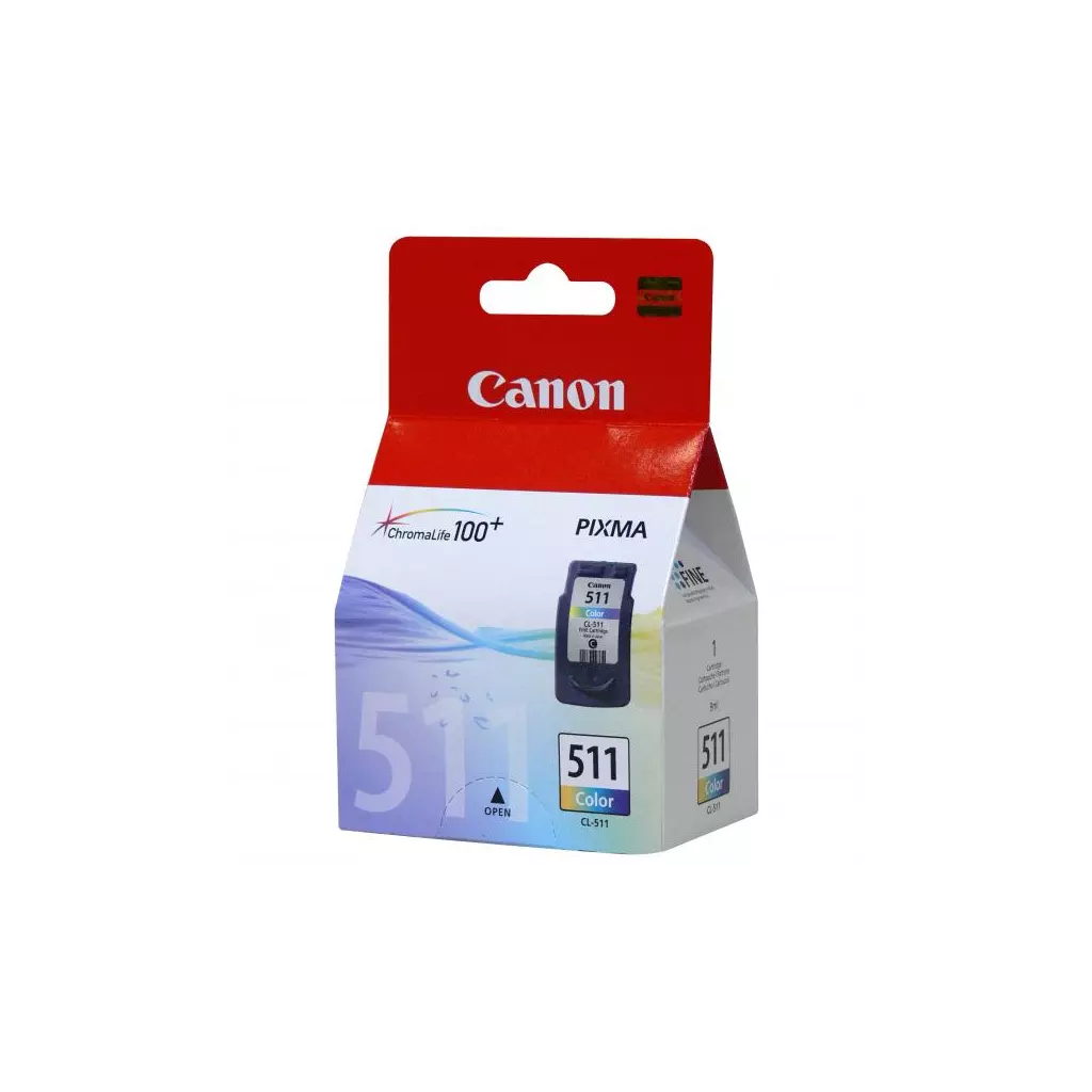 Obrázek produktu Canon originální ink CL-511, 2972B001, color, 245str., 9ml