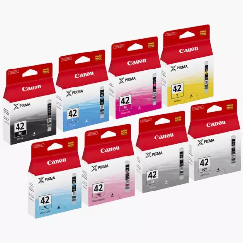 obrázek produktu Canon originální ink CLI-42, 6384B010, CMYK, 8ksks, 8-pack