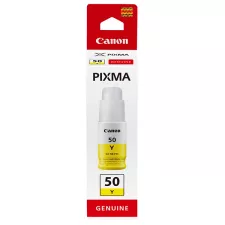 obrázek produktu Canon originální ink GI-50 Y, 3405C001, yellow, 7700str., 70ml