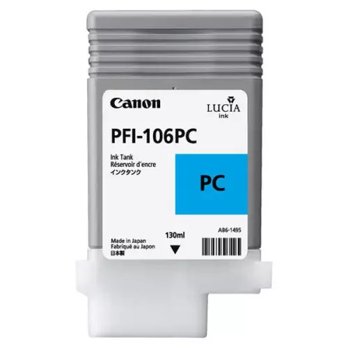 obrázek produktu Canon originální ink PFI-106 PC, 6625B001, photo cyan, 130ml