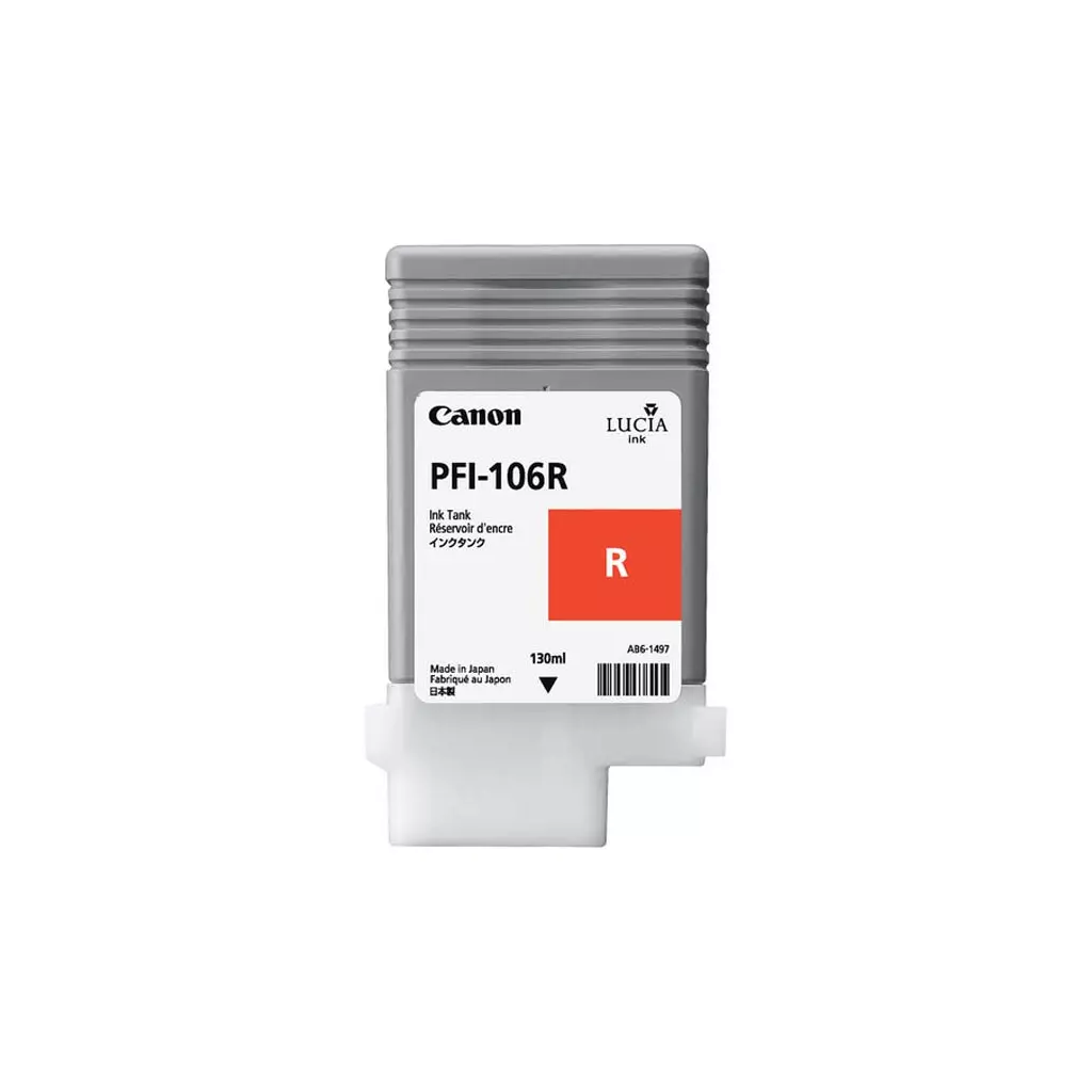 Obrázek produktu Canon originální ink PFI-106 R, 6627B001, red, 130ml
