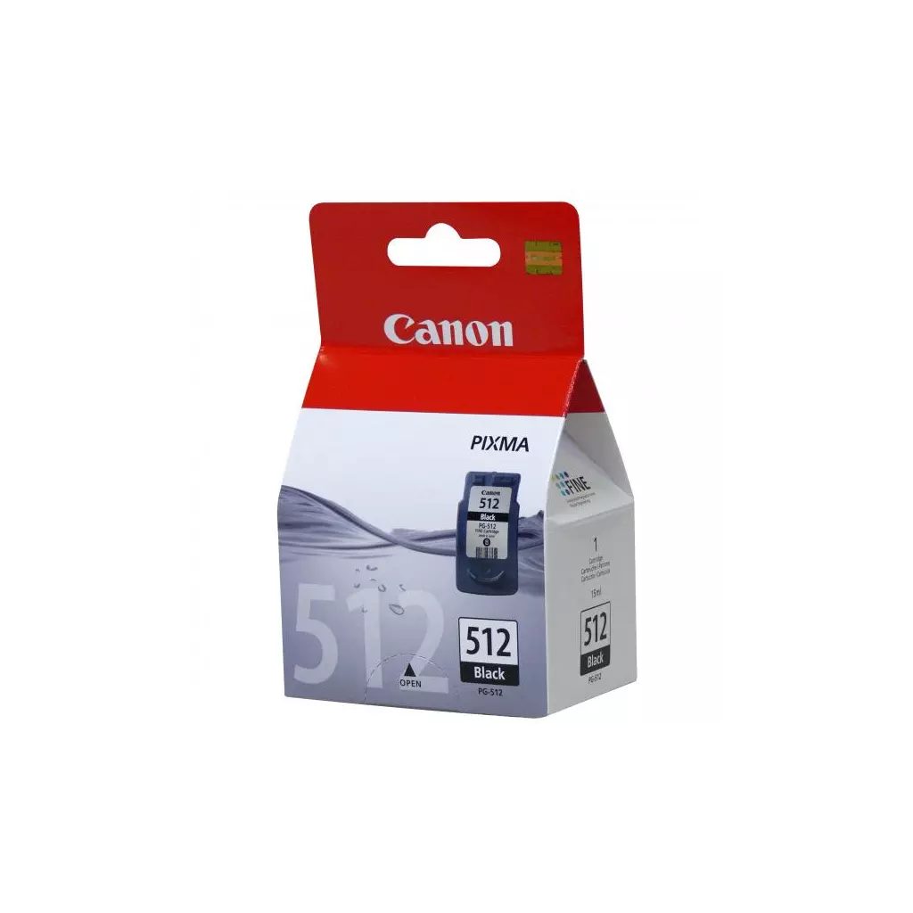 Obrázek produktu Canon originální ink PG-512 BK, 2969B001, black, 400str., 15ml