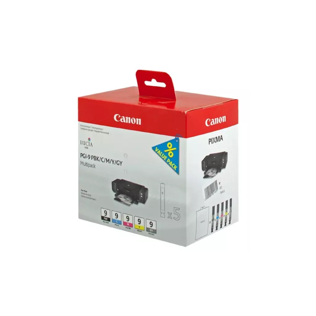 Obrázek produktu Canon originální ink PGI-9, 1034B013, 1034B011, CMYK