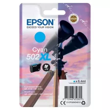 obrázek produktu Epson originální ink C13T02W24010, 502XL, T02W240, cyan, 470str., 6.4ml