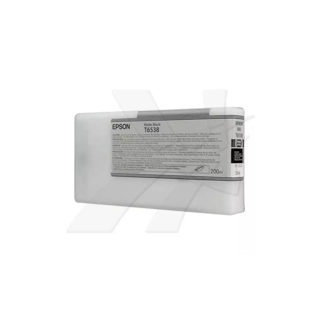 Obrázek produktu Epson originální ink C13T653800, matte black, 200ml