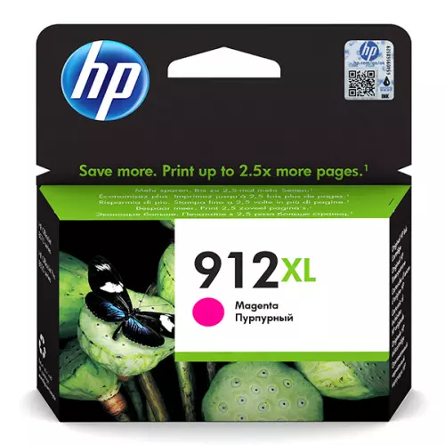 obrázek produktu HP originální ink 3YL82AE, HP 912XL, high capacity, magenta, 825str.