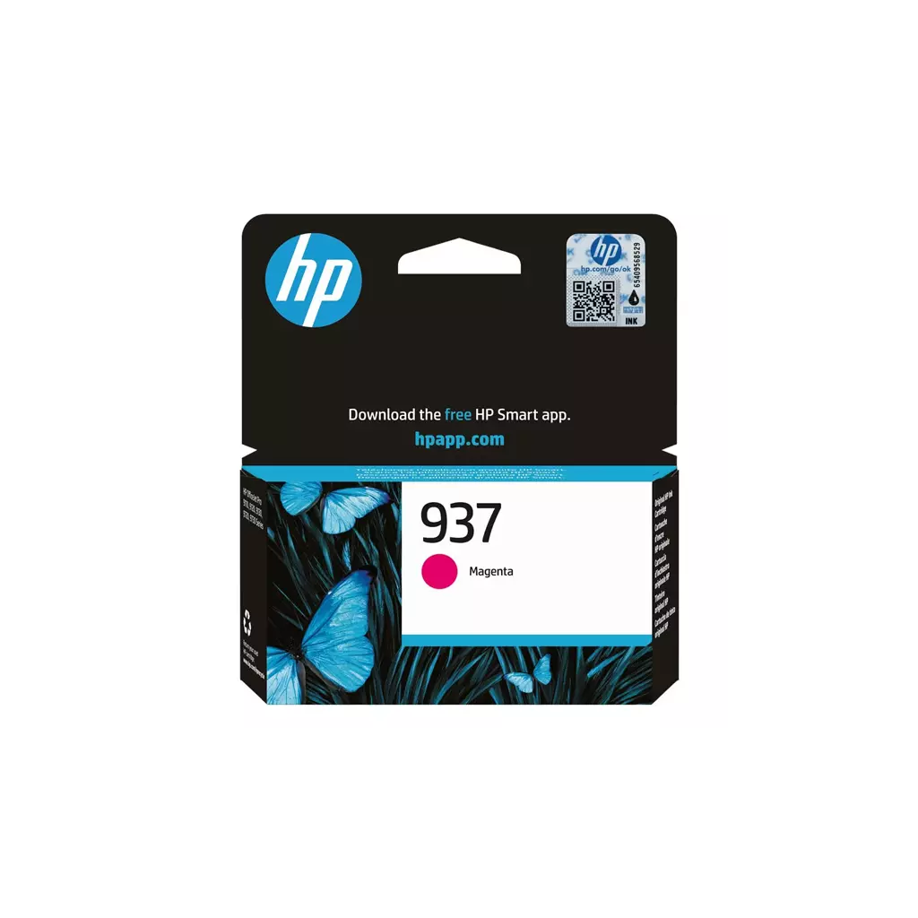 Obrázek produktu HP originální ink 4S6W3NE, HP 937, magenta, 800str.