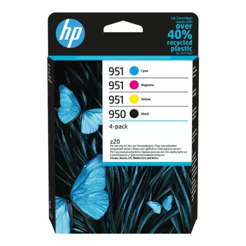 obrázek produktu HP originální ink 6ZC65AE, HP 950/951, CMYK, 4-pack