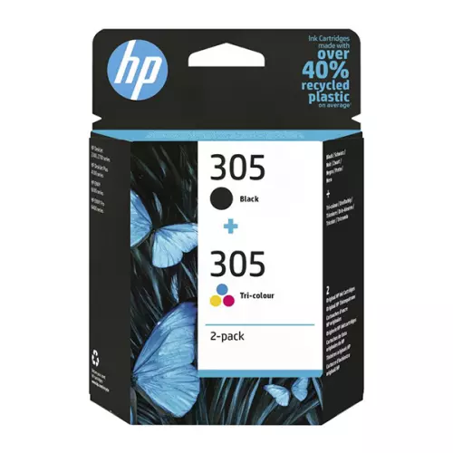 obrázek produktu HP originální ink 6ZD17AE, HP 305, 2-pack