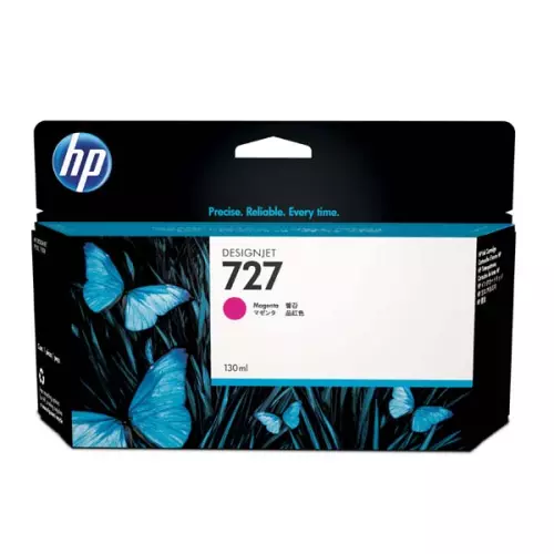 obrázek produktu HP originální ink B3P20A, HP 727, magenta, 130ml