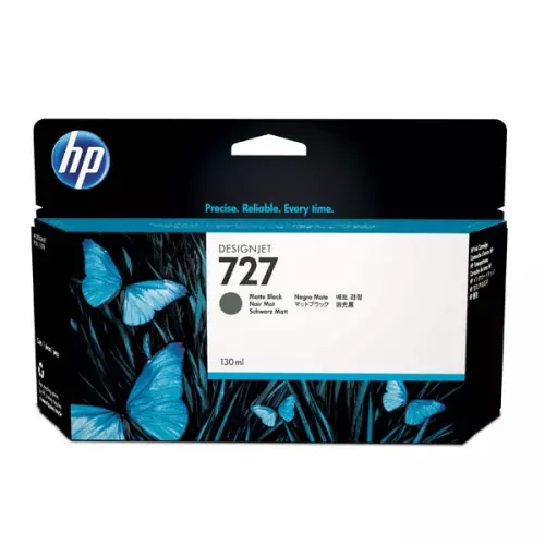 obrázek produktu HP originální ink B3P22A, HP 727, matte black, 130ml