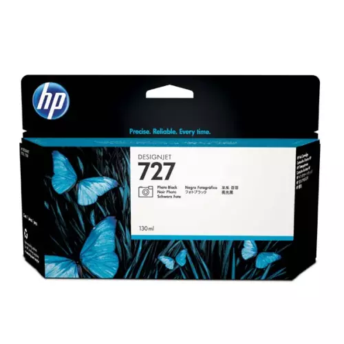 obrázek produktu HP originální ink B3P23A, HP 727, photo black, 130ml