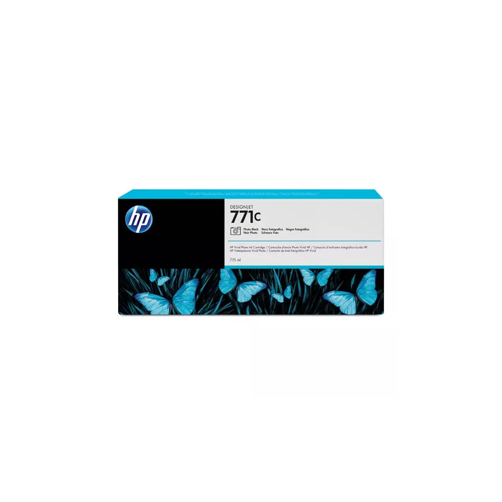 Obrázek produktu HP originální ink B6Y13A, HP 771C, photo black, 775ml