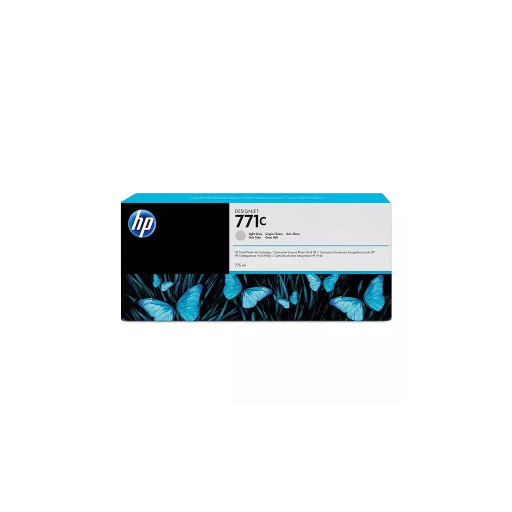 Obrázek produktu HP originální ink B6Y14A, HP 771C, light gray, 775ml