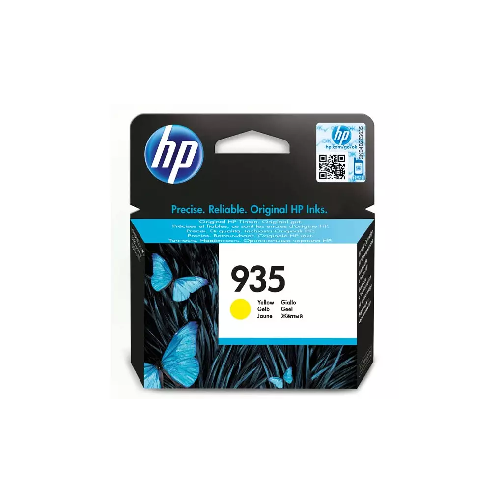 Obrázek produktu HP originální ink C2P22AE, HP 935, yellow, 400str.