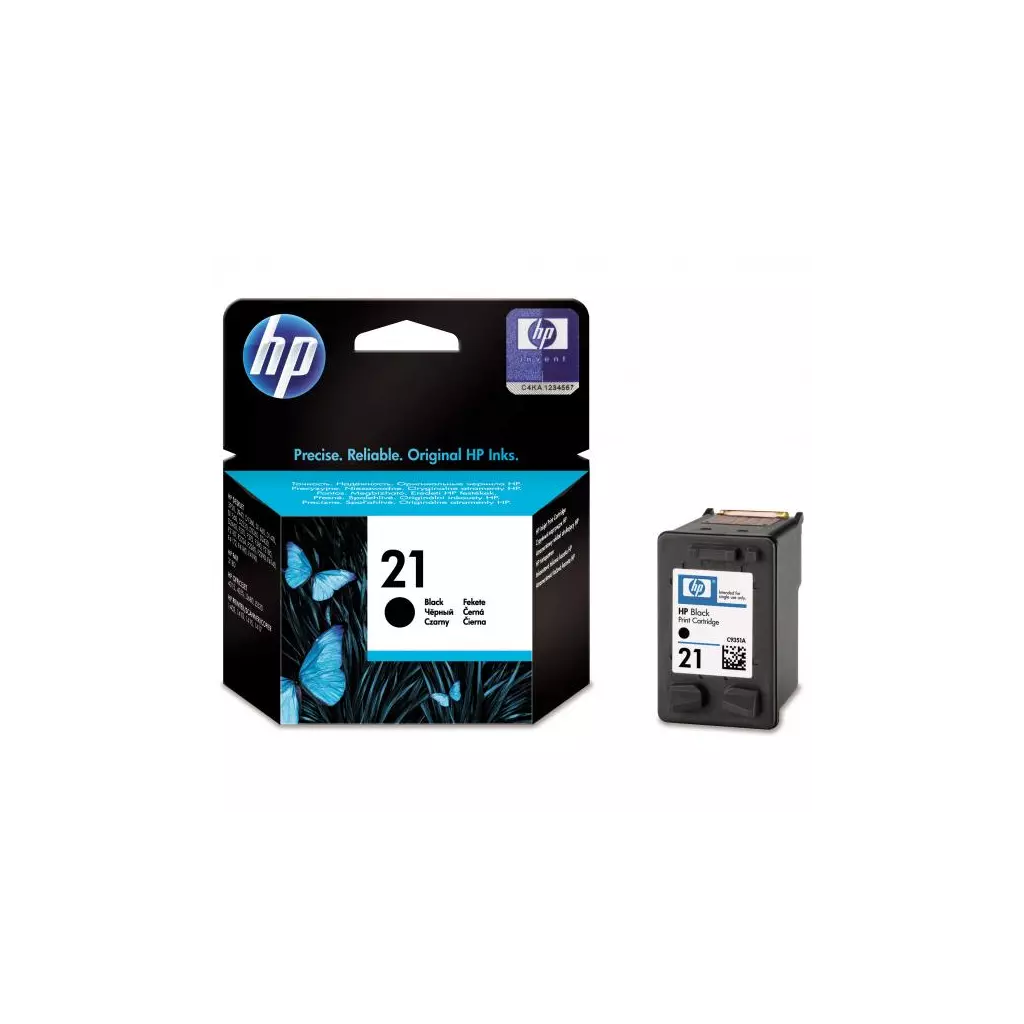 Obrázek produktu HP originální ink C9351AE, HP 21, black, 150str., 5ml