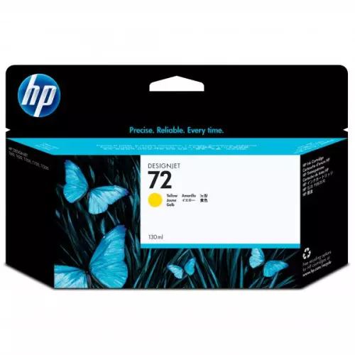 obrázek produktu HP originální ink C9373A, HP 72, yellow, 130ml