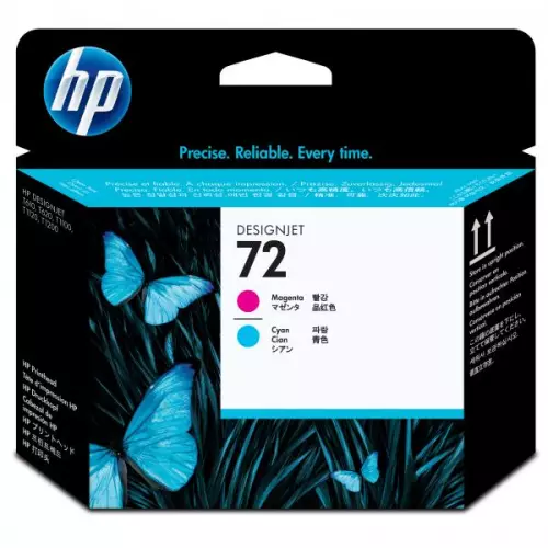 obrázek produktu HP originální tisková hlava C9383A, HP 72, magenta/cyan