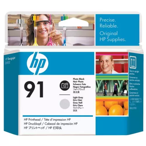 obrázek produktu HP originální tisková hlava C9463A, HP 91, photo black/light grey