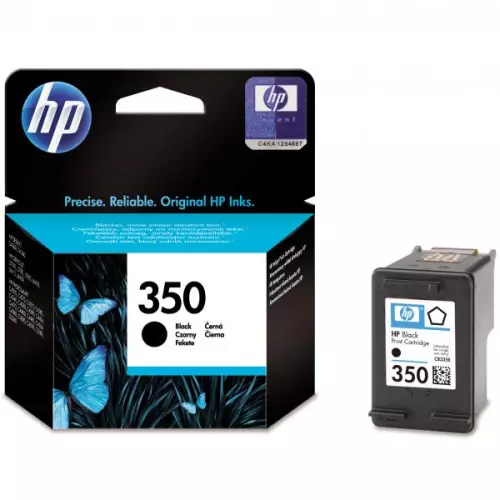 obrázek produktu HP originální ink CB335EE, HP 350, black, 4,5ml