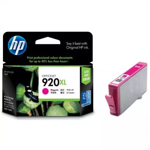 obrázek produktu HP originální ink CD973AE, HP 920XL, magenta, 700str.