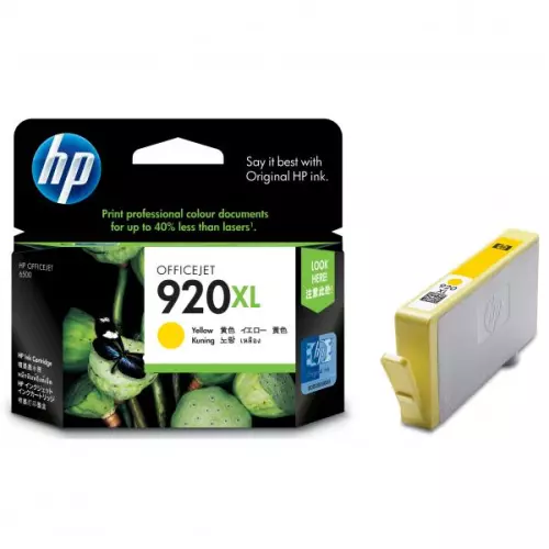 obrázek produktu HP originální ink CD974AE, HP 920XL, yellow, 700str.