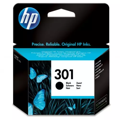 obrázek produktu HP originální ink CH561EE, HP 301, black, 170str.