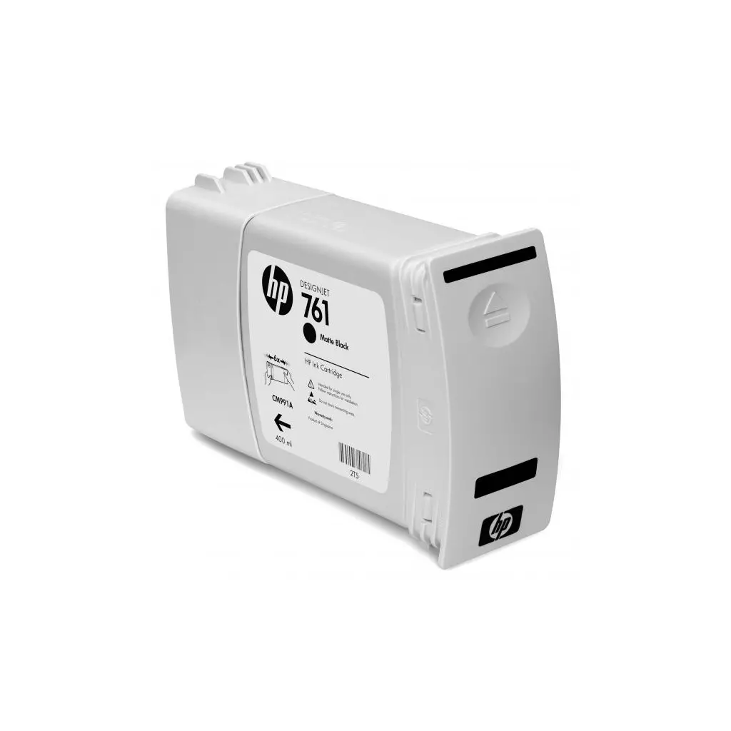Obrázek produktu HP originální ink CM991A, HP 761, matte black, 400ml