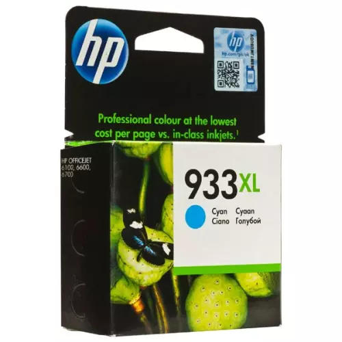 obrázek produktu HP originální ink CN054AE, HP 933XL, cyan, 825str.
