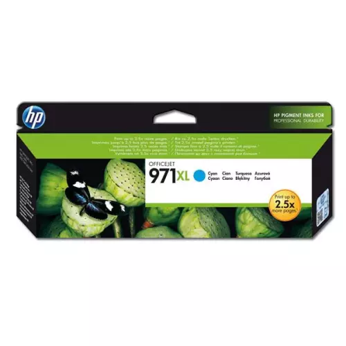 obrázek produktu HP originální ink CN626AE, HP 971XL, cyan, 6600str.