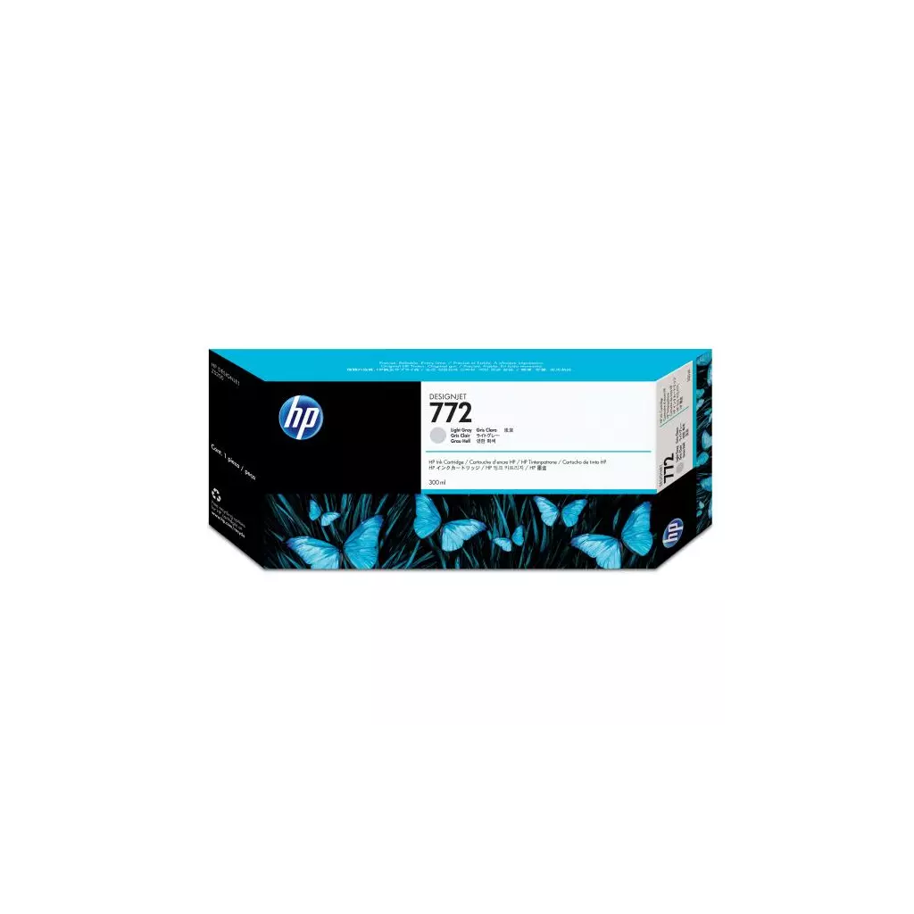 Obrázek produktu HP originální ink CN634A, HP 772, light grey, 300ml