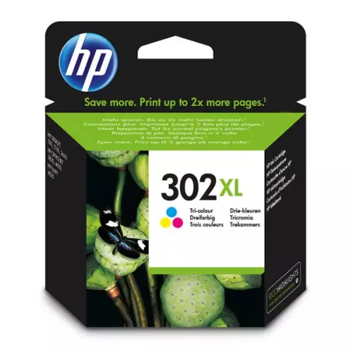 obrázek produktu HP originální ink sada F6U67AE, HP 302XL, color, 330str., 8ml