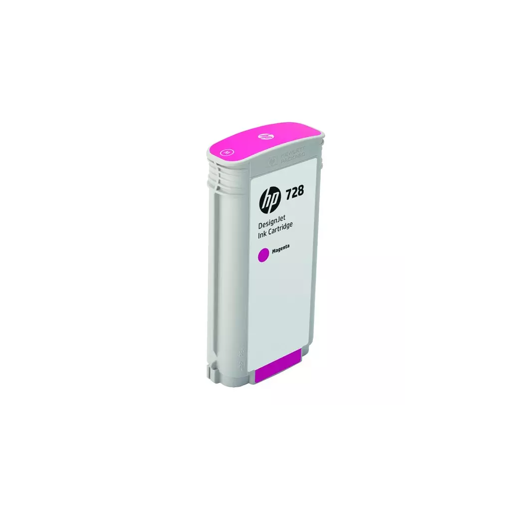 Obrázek produktu HP originální ink F9J66A, HP 728, magenta, 130ml