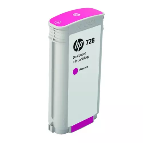 obrázek produktu HP originální ink F9J66A, HP 728, magenta, 130ml