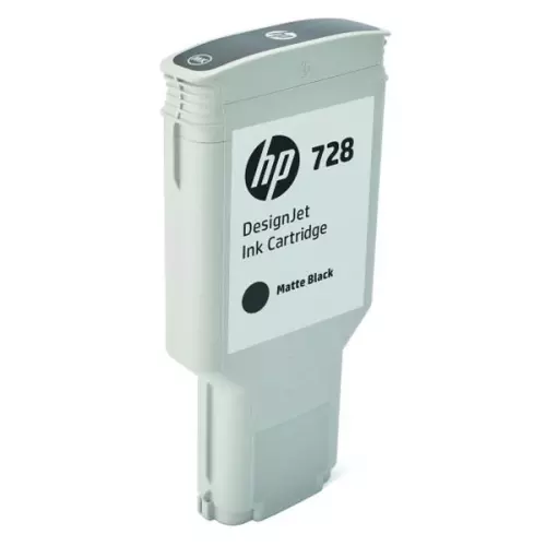obrázek produktu HP originální ink F9J68A, HP 728, matte black, 300ml