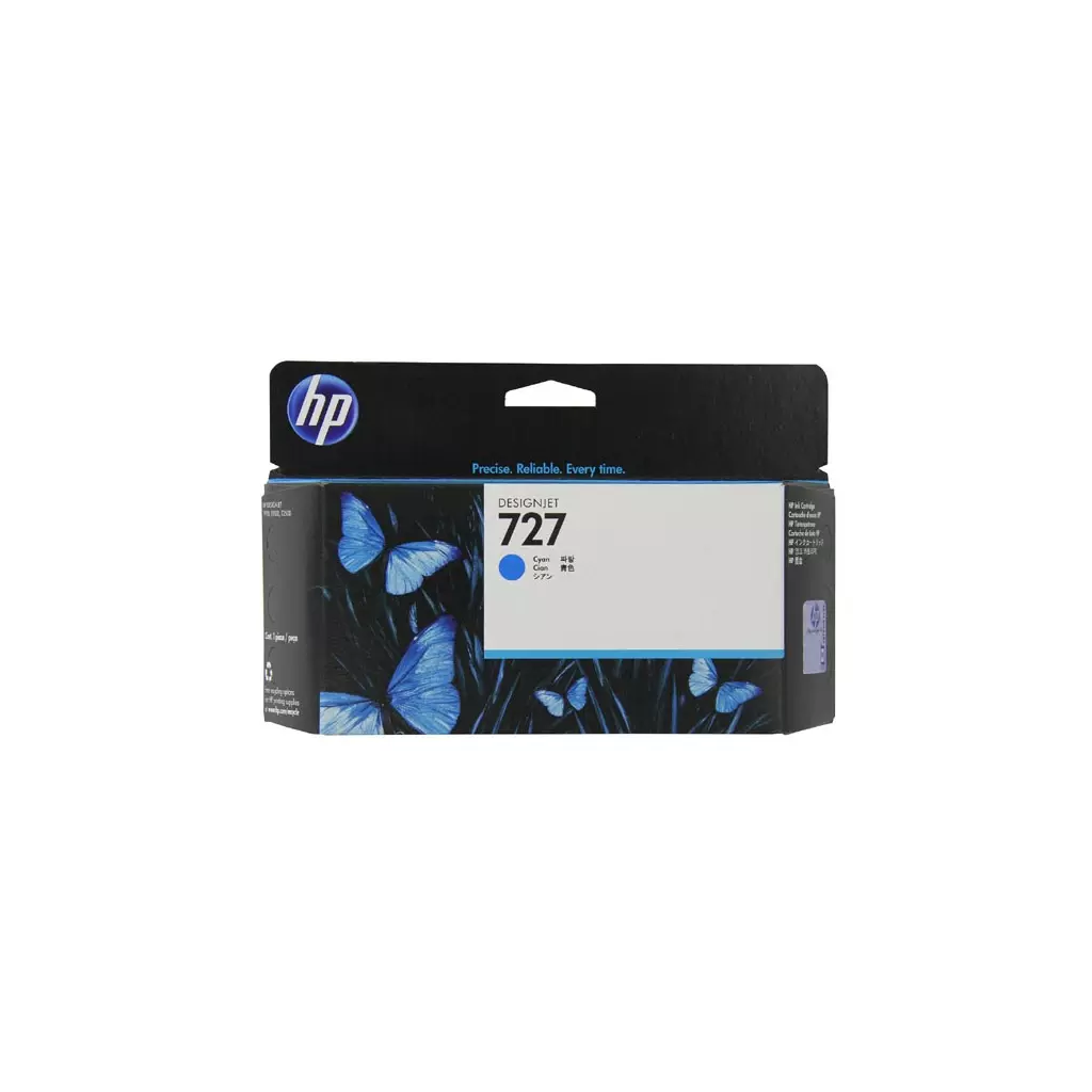Obrázek produktu HP originální ink F9J76A, HP 727, cyan, 300ml