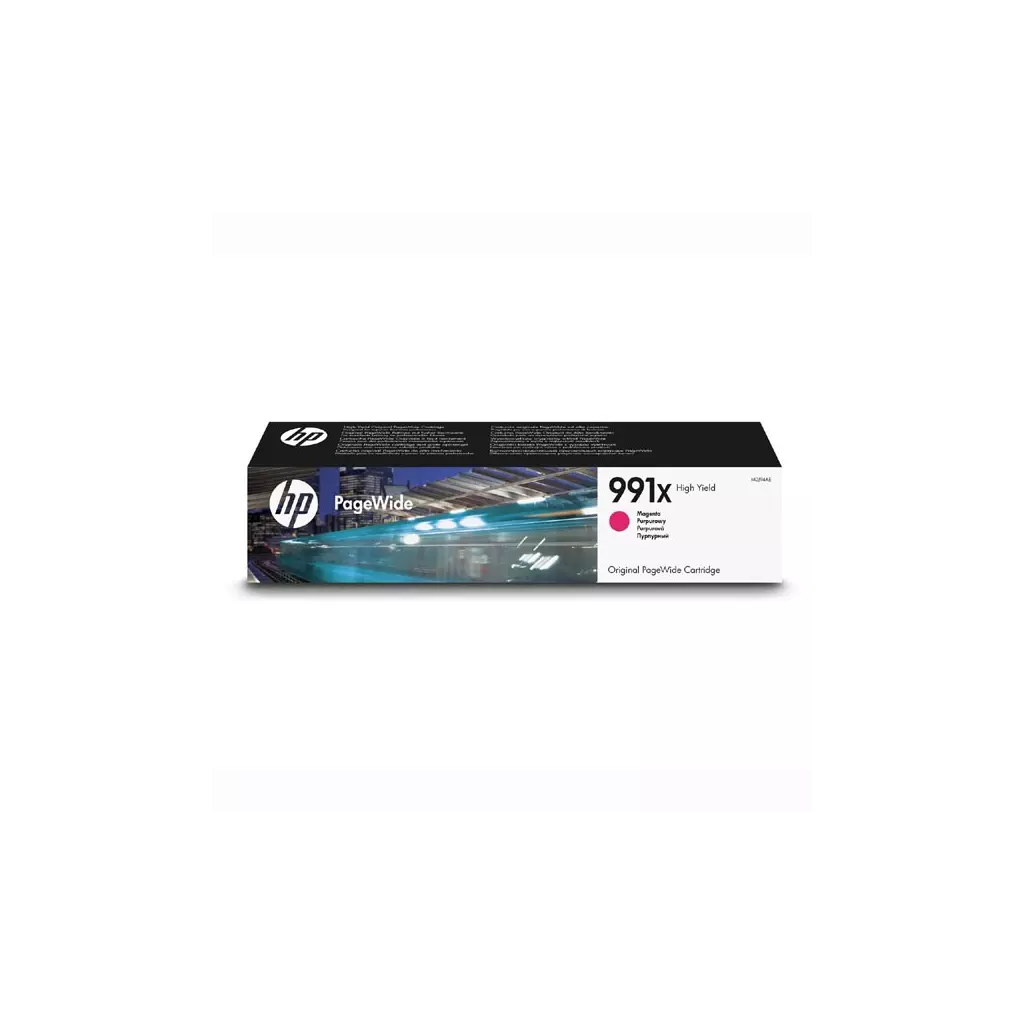 Obrázek produktu HP originální ink M0J94AE, HP 991X, magenta, 16000str.