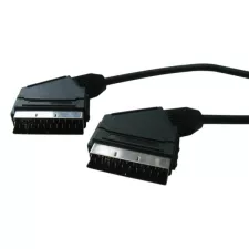 obrázek produktu Video kabel SCART samec - SCART samec, 1m, černá