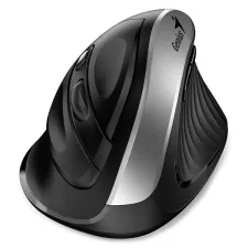 obrázek produktu Myš bezdrátová, Genius Ergo 8250S, černo-stříbrná, optická, 1600DPI